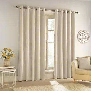 Beige Blackout Curtain